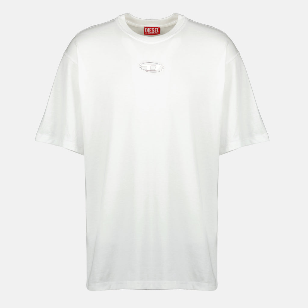 Image de l'article T-shirt T-Norm-Iod blanc de la marque Diesel pour Homme - Saison Printemps-Été 2026 - Vue de Face