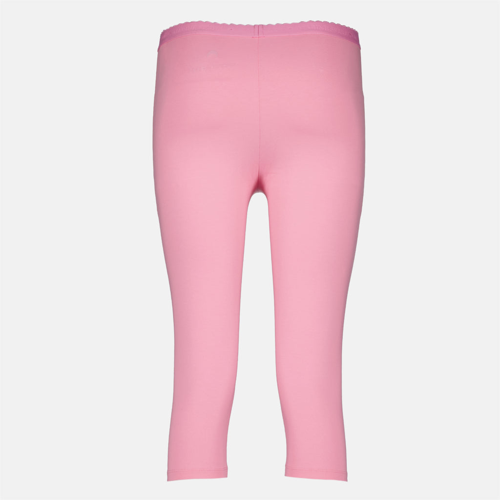 Pantalons Capri avec logo perle rose Marine Serre Rose Femme