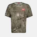 Tシャツ プリントTシャツ T-Boxt-R12 Diesel カーキ メンズ