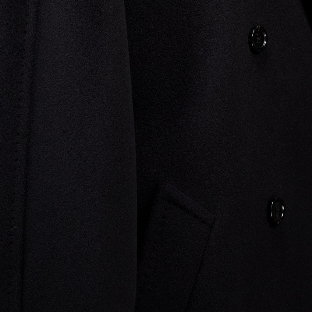 Manteaux Manteau Icon court noir en laine Max Mara Noir Femme
