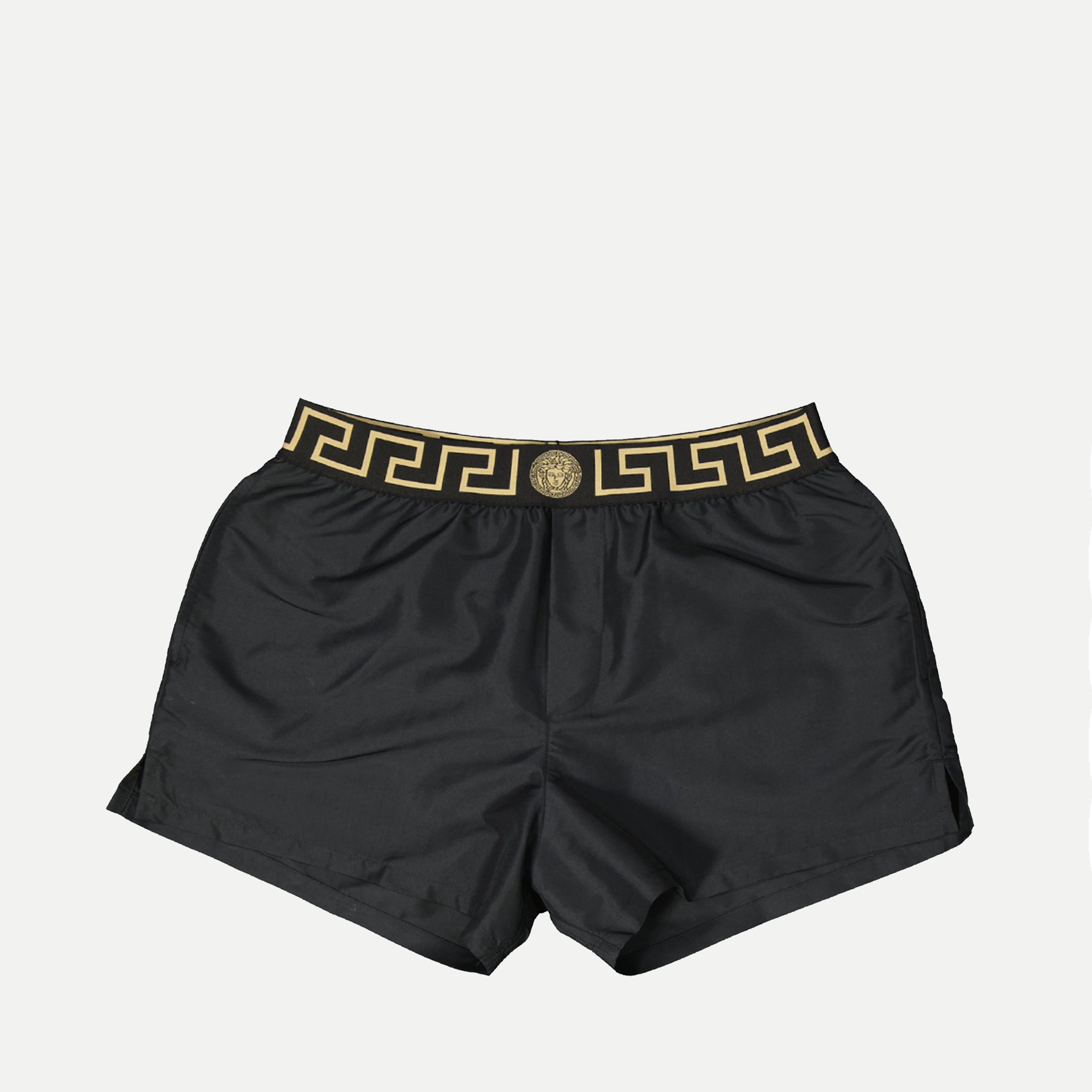 Beachwear Short de bain Greca Versace Noir Homme