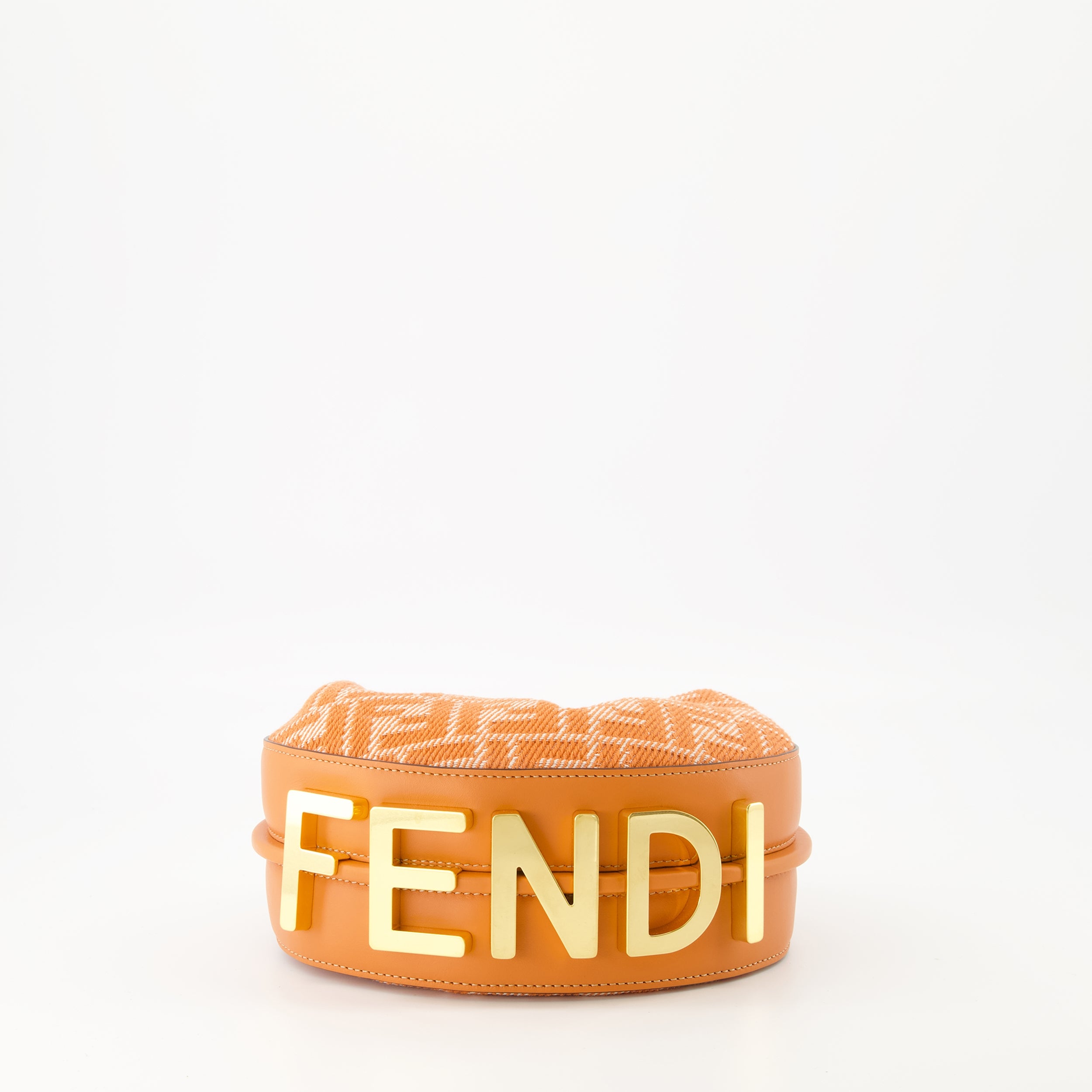 Handtaschen und schultertaschen Fendigraphy Mini Bag Fendi Orange Femme