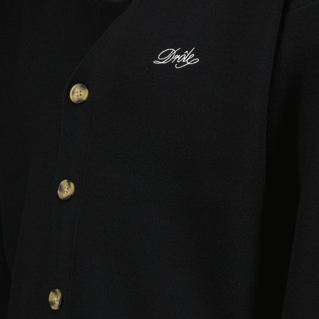 Maille Cardigan Drôle Drole De Monsieur Noir Homme