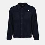 Vestes Veste P. Cameron en sherpa K-Way Bleu Homme
