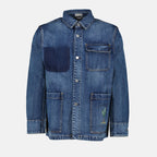 Jaquetas Jaqueta de Denim CD Muguet Dior Azul Homme