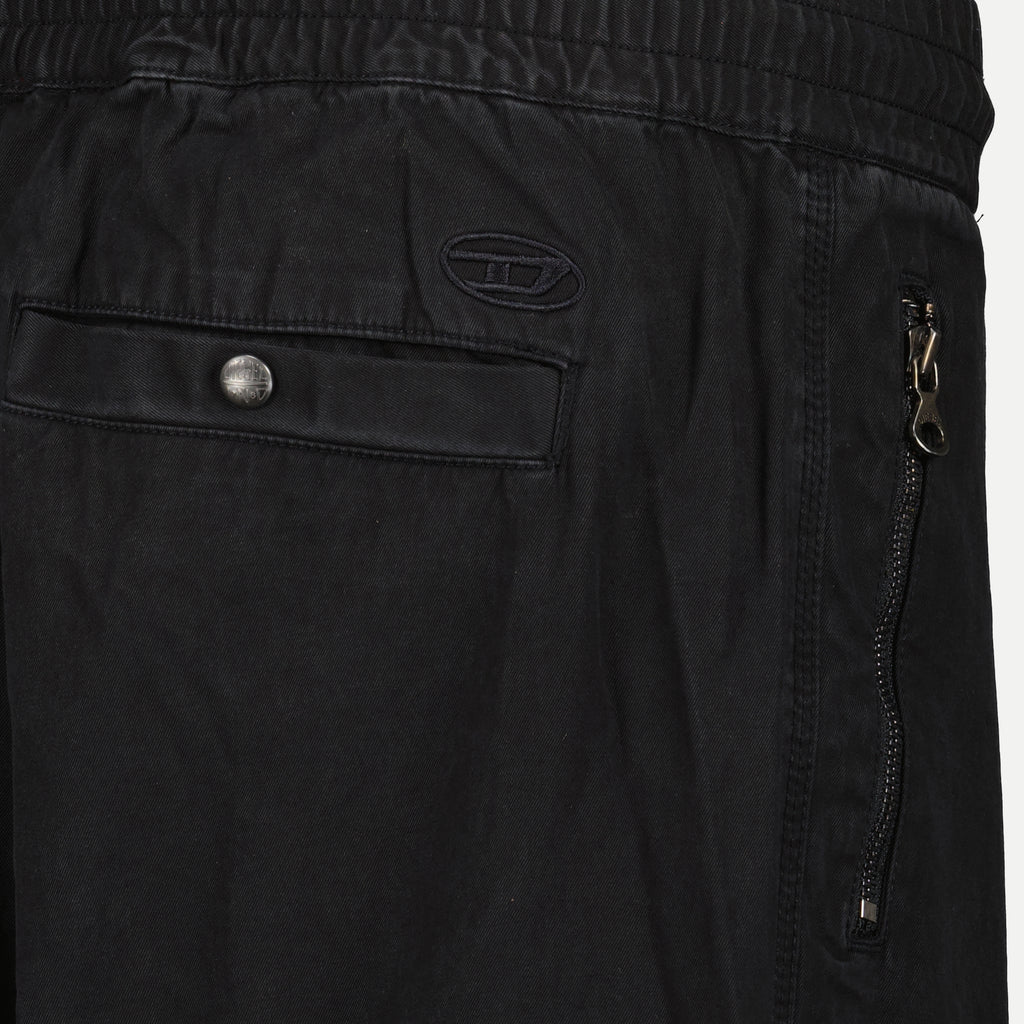 Pantaloni P-Beeck Pantaloni Cargo Diesel Nero Homme