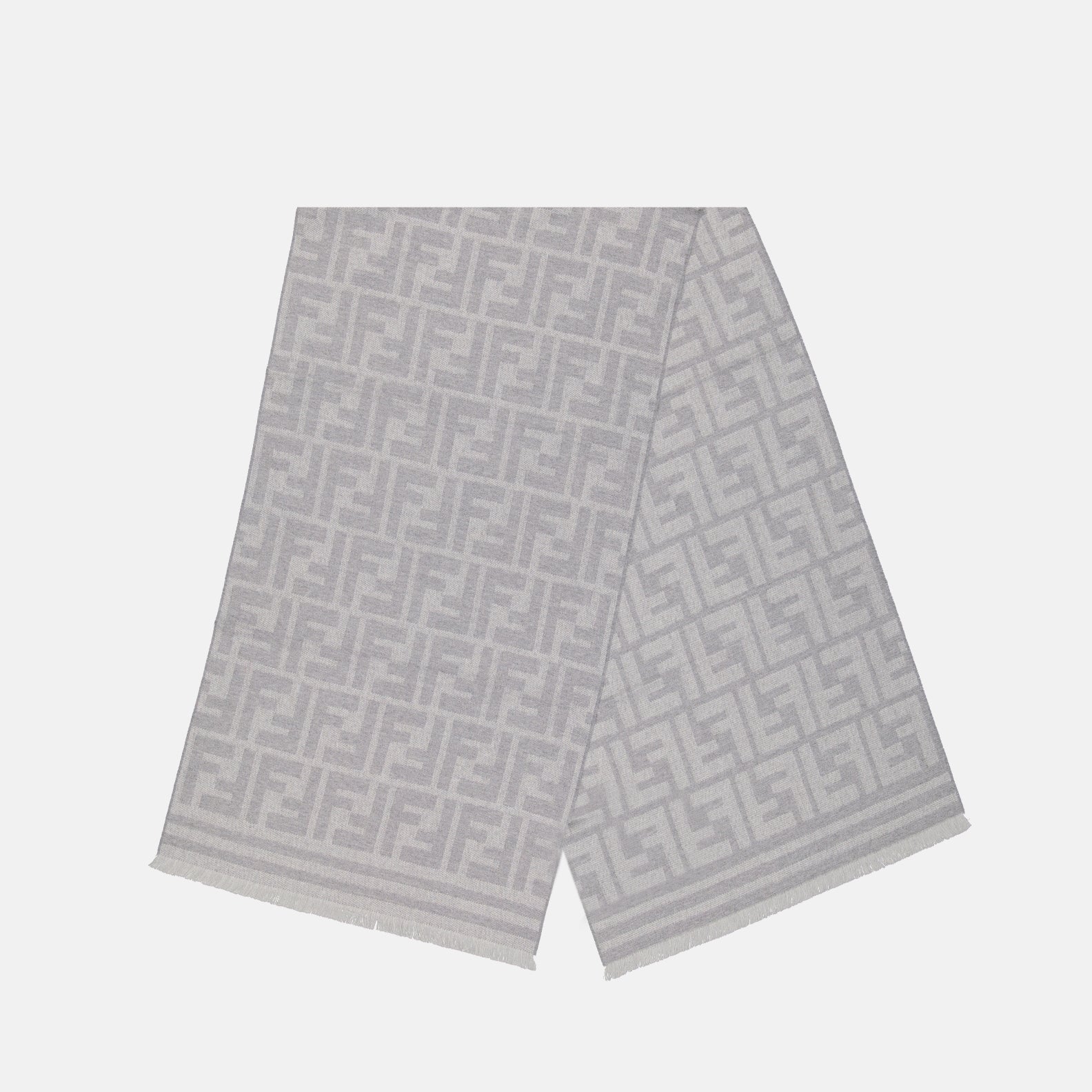Écharpes, foulards et gants Écharpe FF Fendi Gris Homme