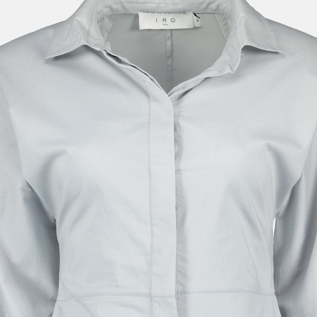 Chemises Chemise à manches longues en coton Iro Gris Femme