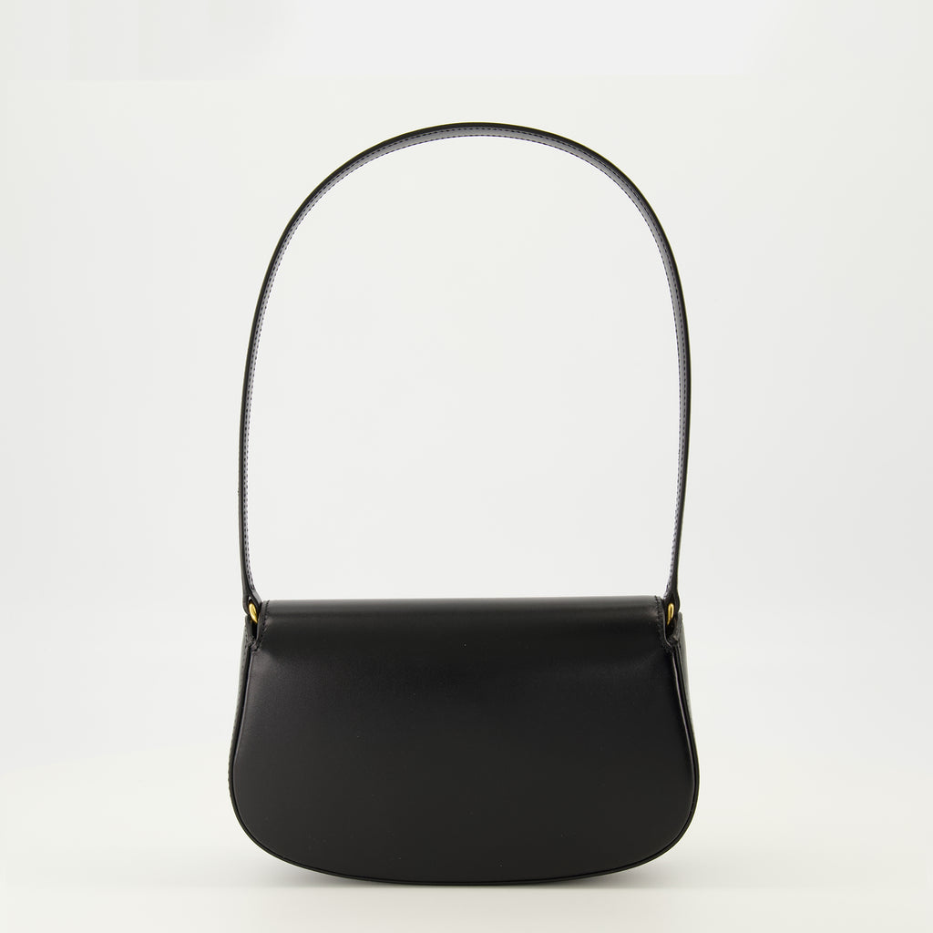 Image de l'article Sac Voltaire mini noir de la marque Saint Laurent pour Femme - Saison Automne-Hiver 2025 - Vue de Dos