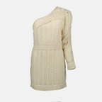 Vestidos Vestido Assimétrico Dannie Iro Bege Femme