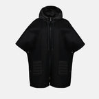 Vestes Cape à capuche Moncler Noir Femme