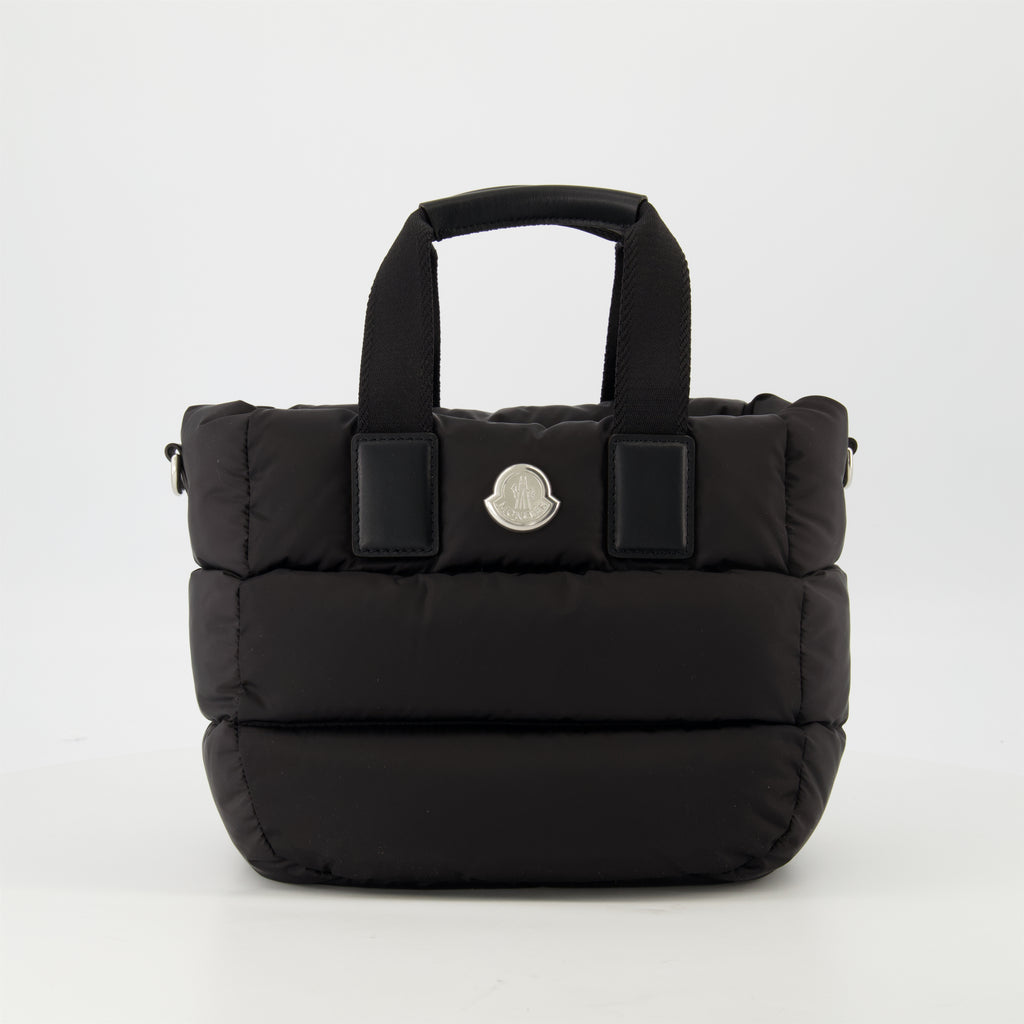 トートバッグ カラドック ナイロンバッグ Moncler 黒 Femme