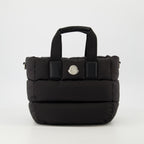 トートバッグ カラドック ナイロンバッグ Moncler 黒 Femme