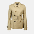 コート ショートトレンチコート Burberry ベージュ Femme