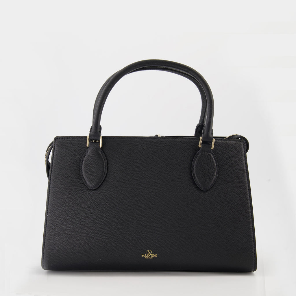 핸드백 및 숄더백 Sac à main VLogo Valentino Garavani 검은색 Femme