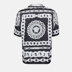 Hemden Medusa Chains Shirt Versace Schwarz Homme
