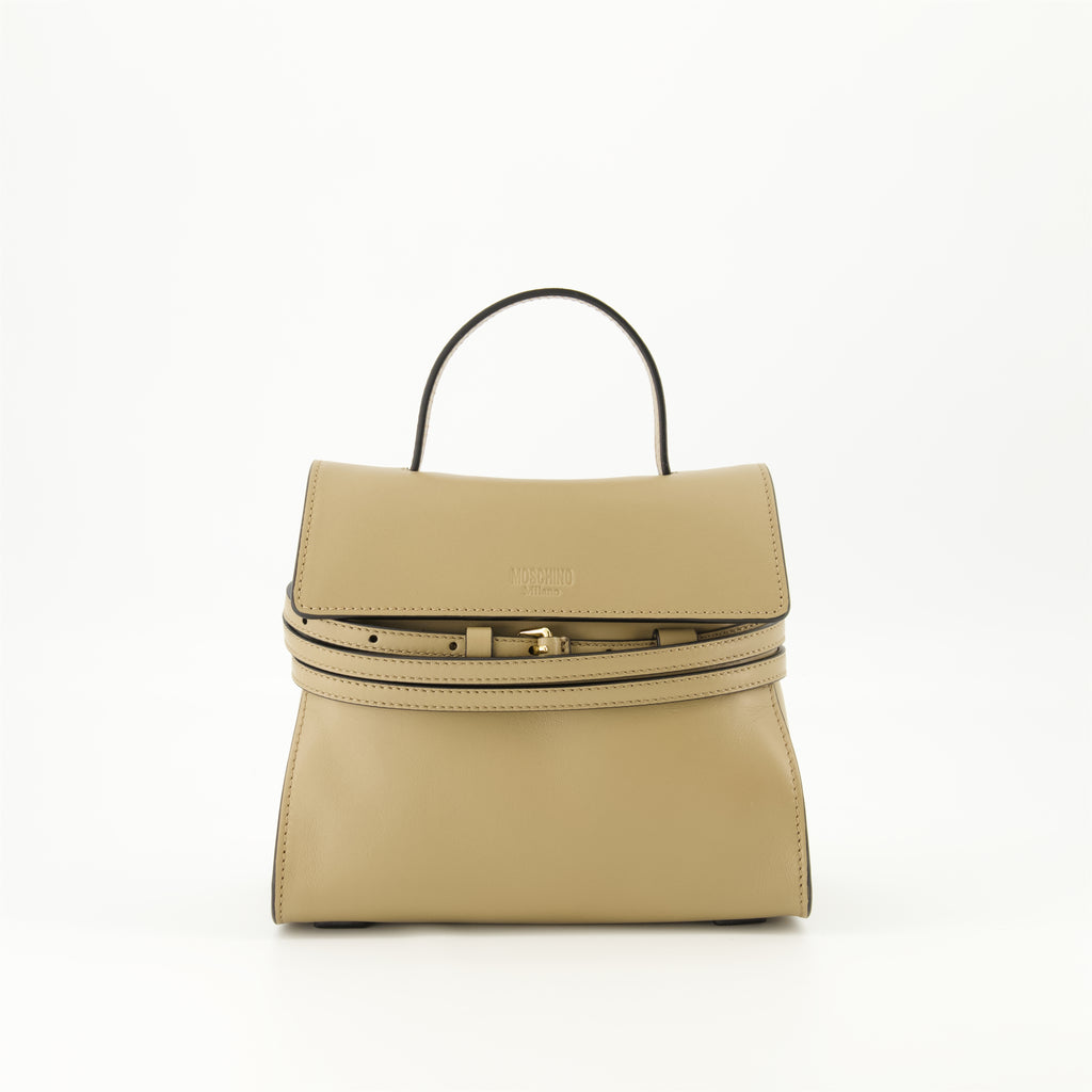 Handbags and shoulder bags Tie Me Small Bag Moschino Beige Women