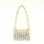 Borse a mano e a spalla Iconica 1969 Nano Bag Rabanne Argento Femme
