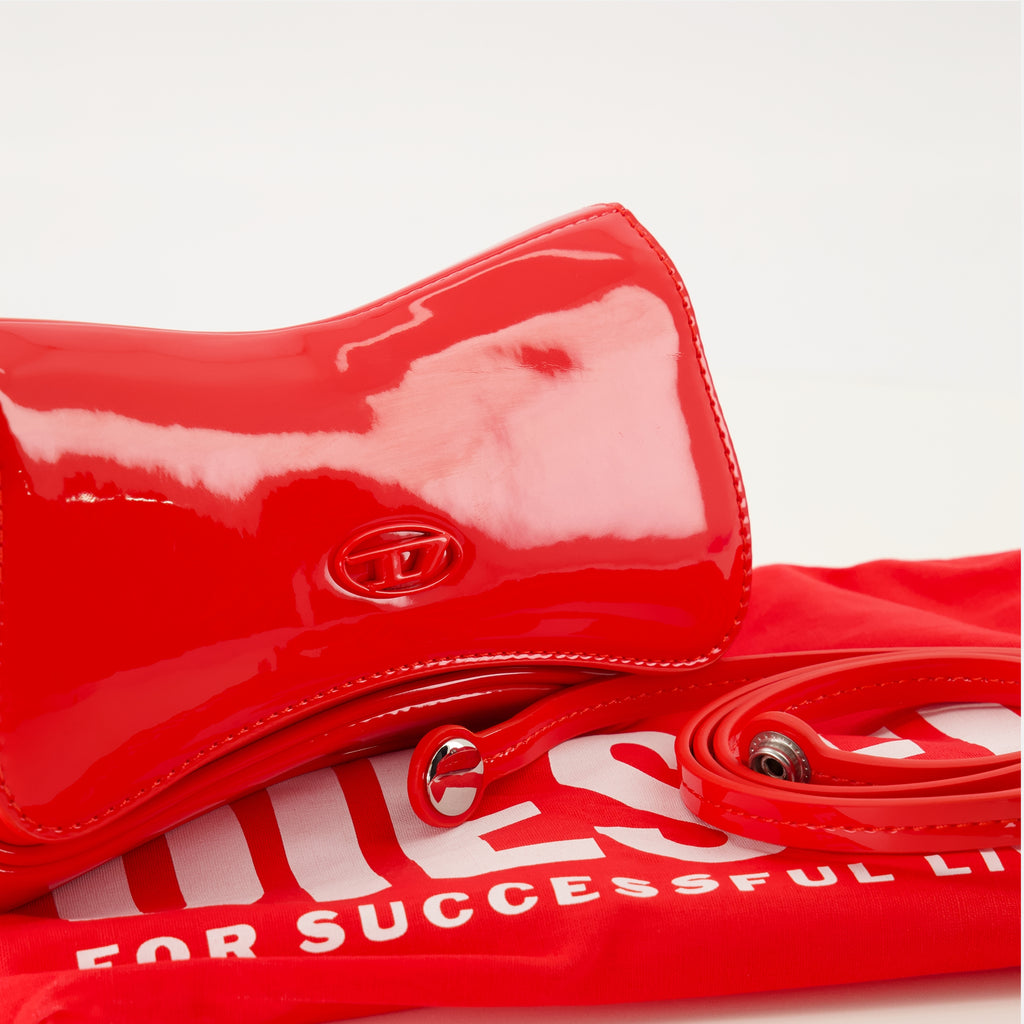 Image de l'article Sac Play petit rouge de la marque Diesel pour Femme - Saison Printemps-Été 2026 - Vue détaillée_2