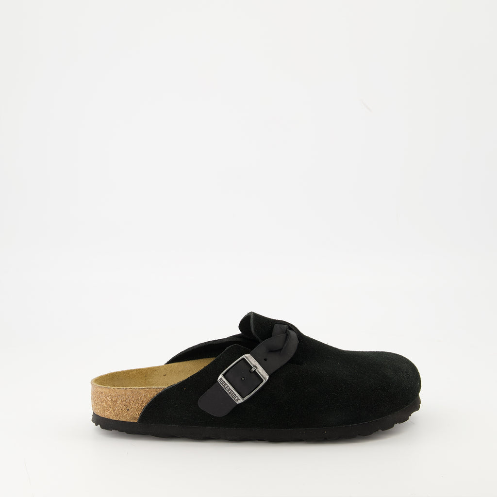 Image of the Birkenstock Boston Mules for Women - Autumn-Winter 2025 Season - Right side view