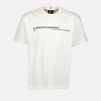 T-shirts T-shirt imprimé Moncler Grenoble Blanc Homme