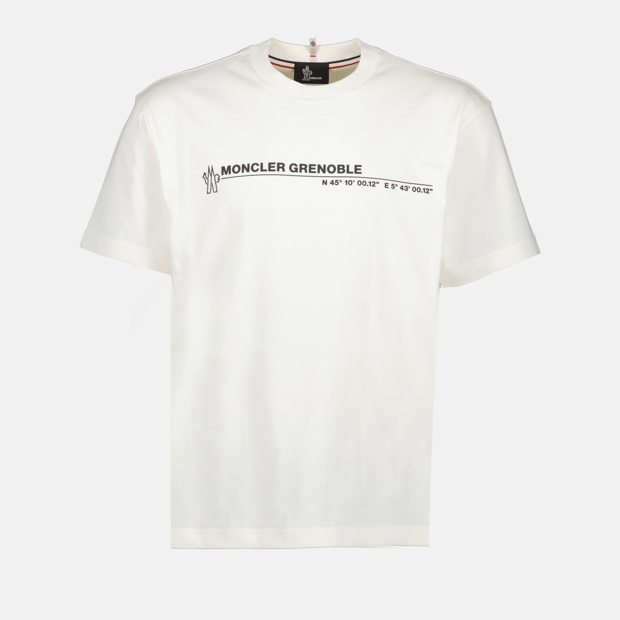 T-shirts T-shirt imprimé Moncler Grenoble Blanc Homme