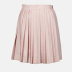 Gonne Gonna in Seta Plissettata Versace Rosa Femme