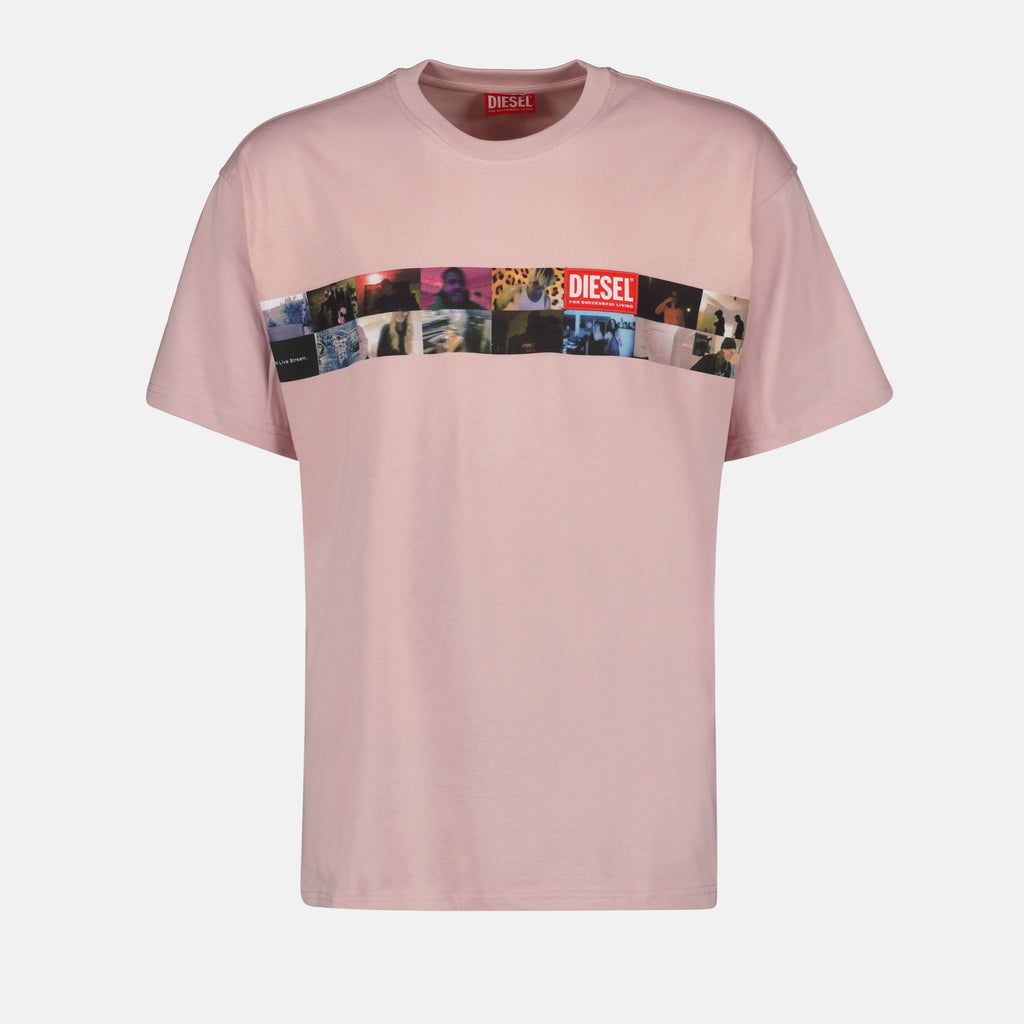 T-shirts T-shirt T-Boxty Diesel Rose Homme
