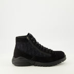 Bild der Dior Herren Oblique Stiefeletten - Herbst-Winter 2025 - Rechte Seitenansicht