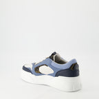 Baskets Baskets Fendi Force Fendi Bleu Homme