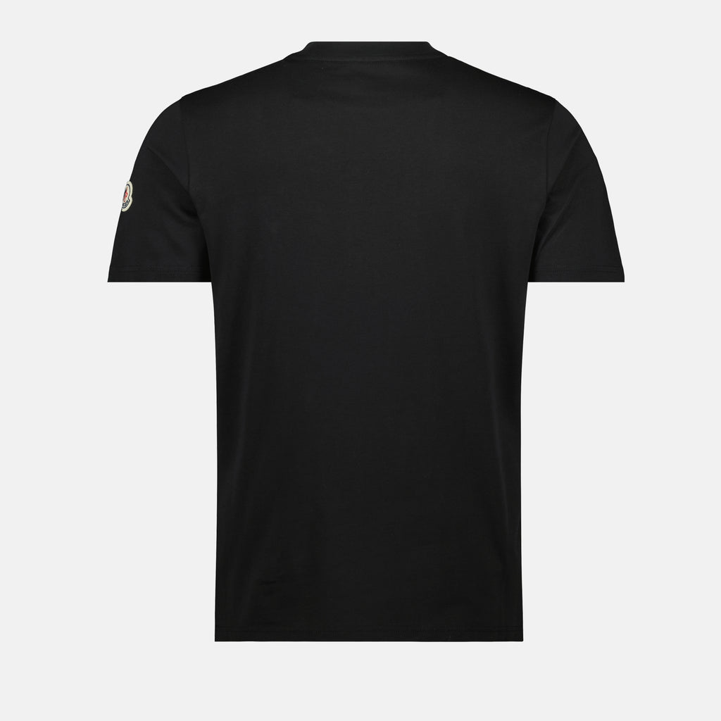 T-shirts T-shirt à poche monogram Moncler Noir Homme