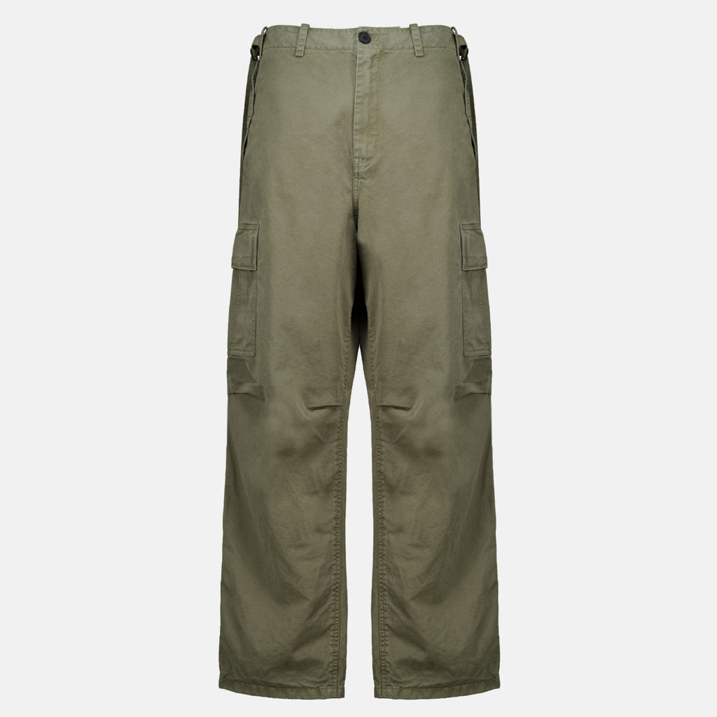 Pantalons カーキ ドリル カーゴパンツ Fendi Vert Homme