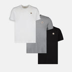 T-shirt Lot de T-shirts à logo Moncler Multicolore Homme