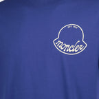 T-shirts T-shirt à logo Moncler Bleu foncé Homme