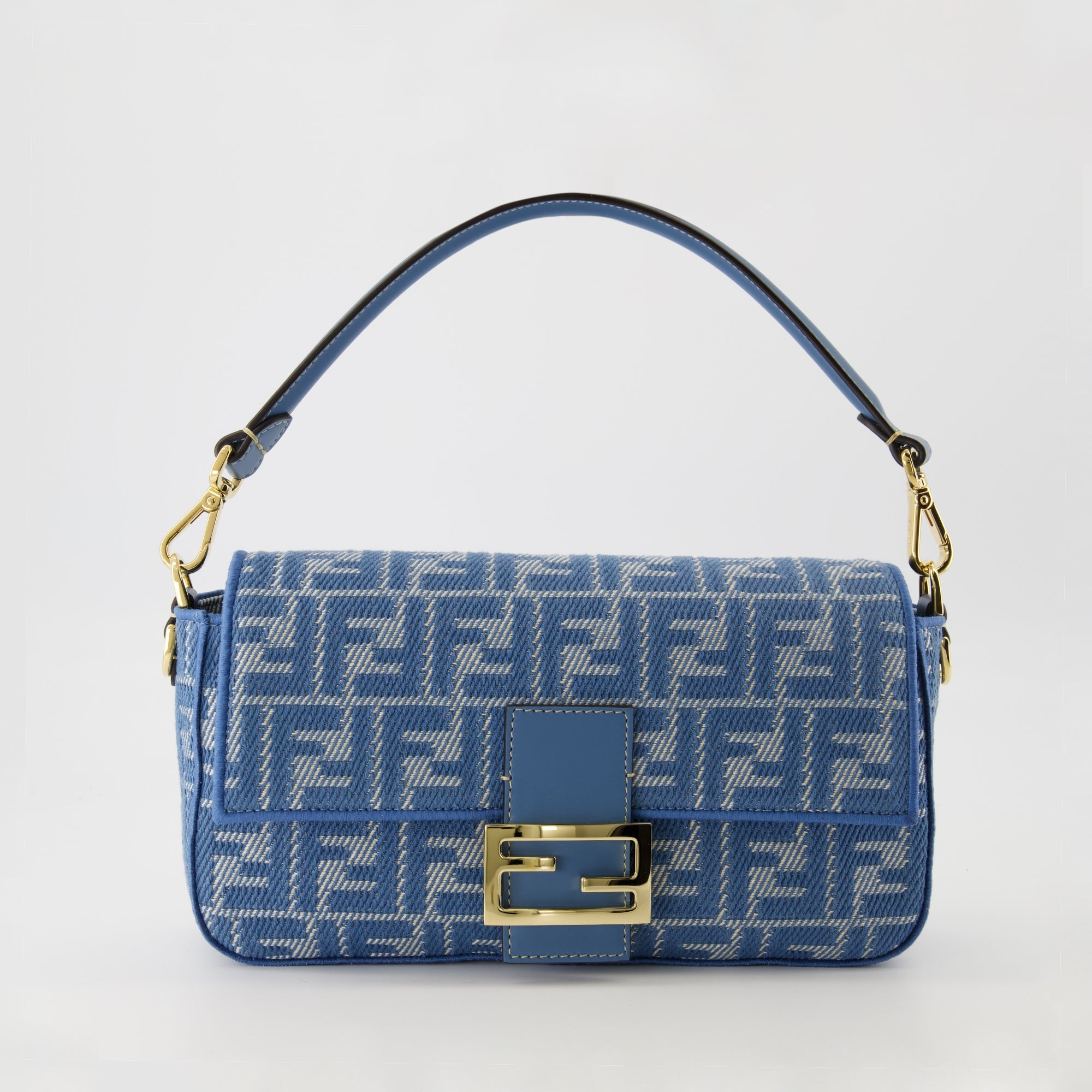 Sacs à main et épaule Baguette-Tasche Fendi Bleu Femme