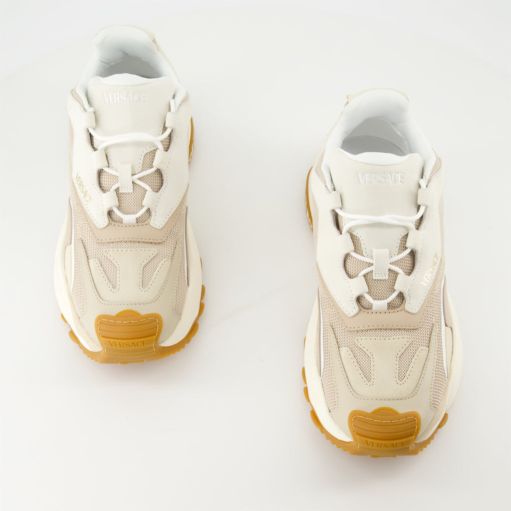 Baskets Baskets Mercury M_VS_04 Versace Beige Homme