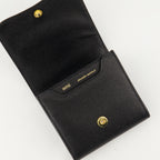 Kleine lederwaren Portefeuilles Paris Paris Ami PARIS Schwarz Unisex