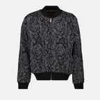 Jackets Reversible Barocco Bomber Versace Yellow Homme