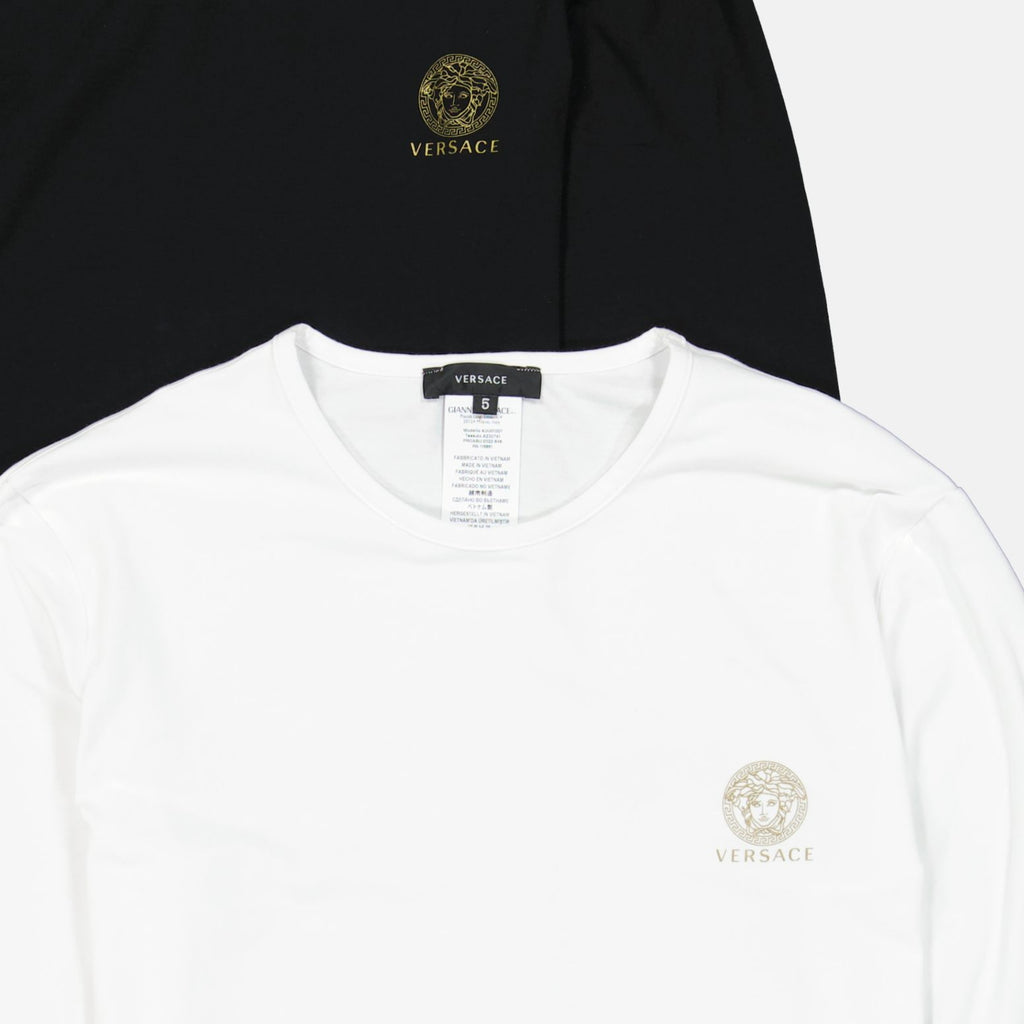 Sous-vêtements et homewear Lot de tricots de corps Medusa Versace Blanc Homme