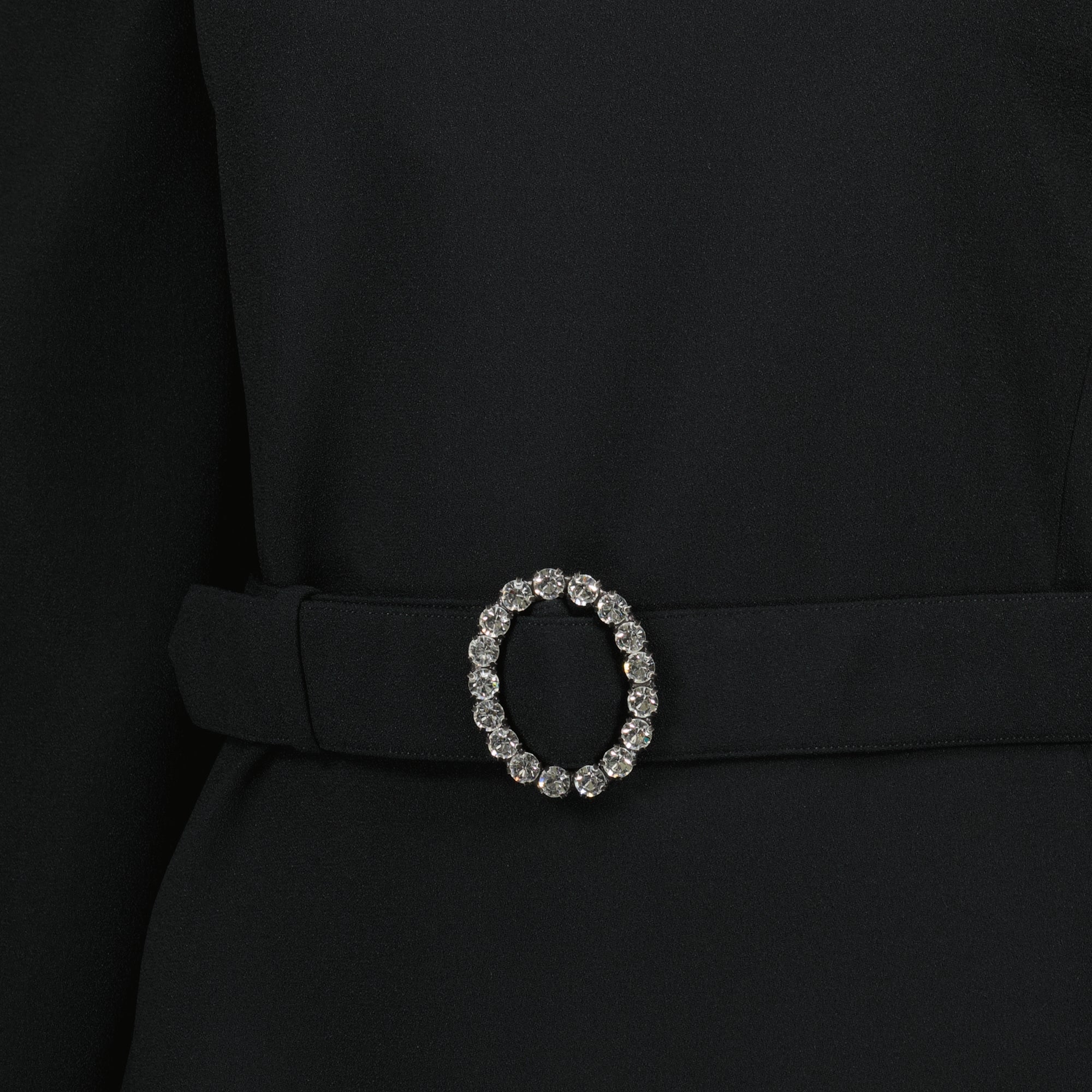 Image de l'article Robe dos nu de la marque Saint Laurent pour Femme - Saison Automne-Hiver 2025 - Vue détaillée_2