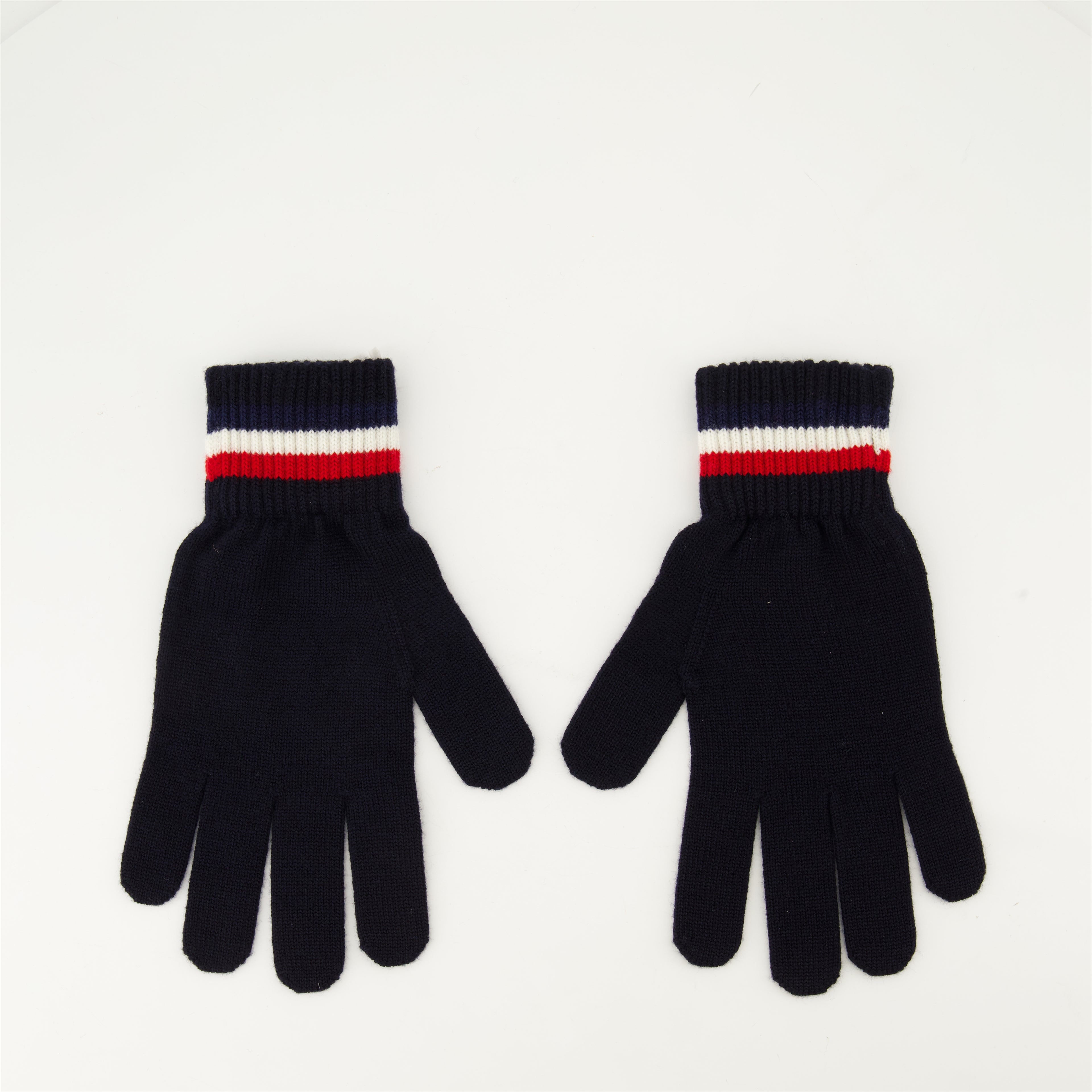 Écharpes, foulards et gants Gants en laine Moncler Bleu Homme
