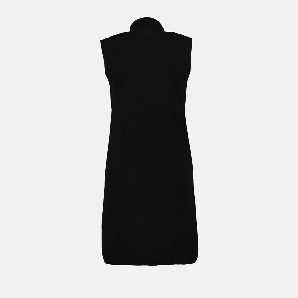 Vestidos Vestido de Cachemira Versace Preto Femme