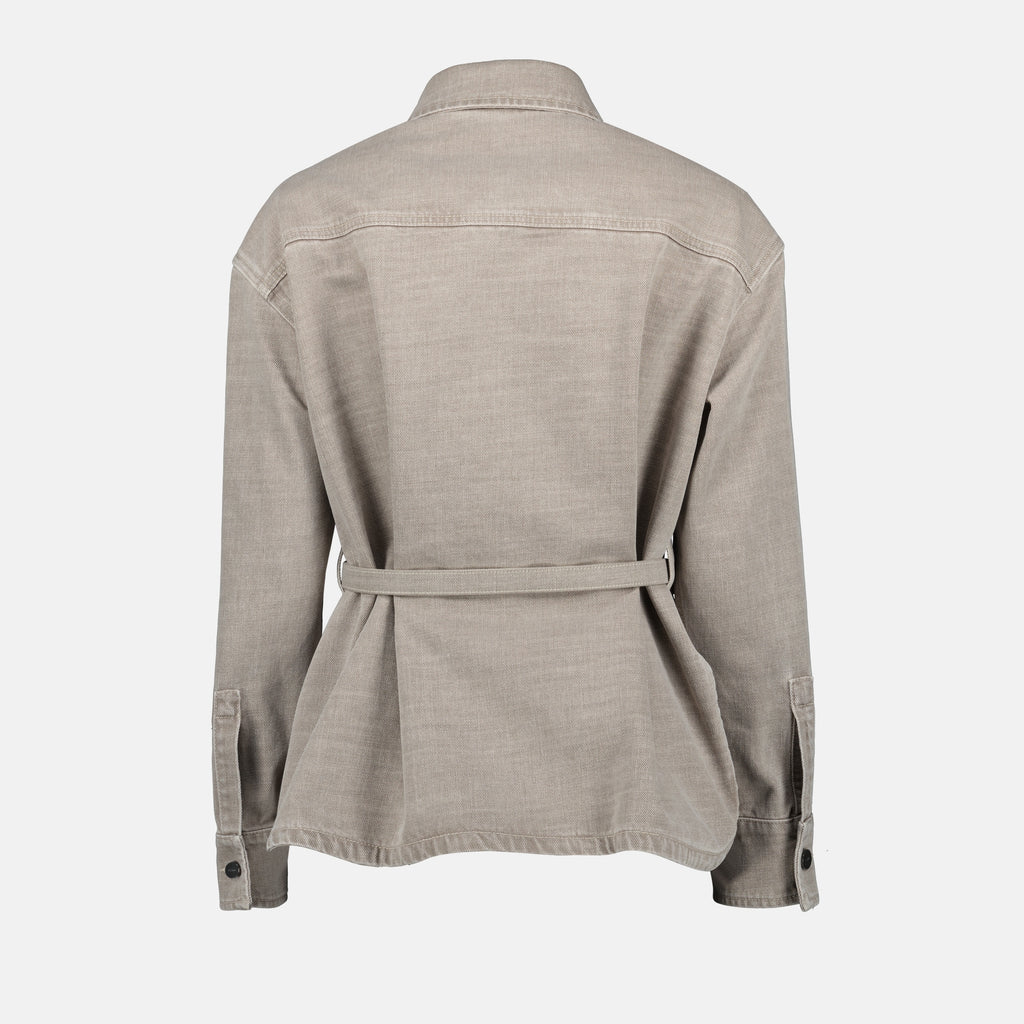Jaquetas Jaqueta Go-To Fendi Cinza Femme