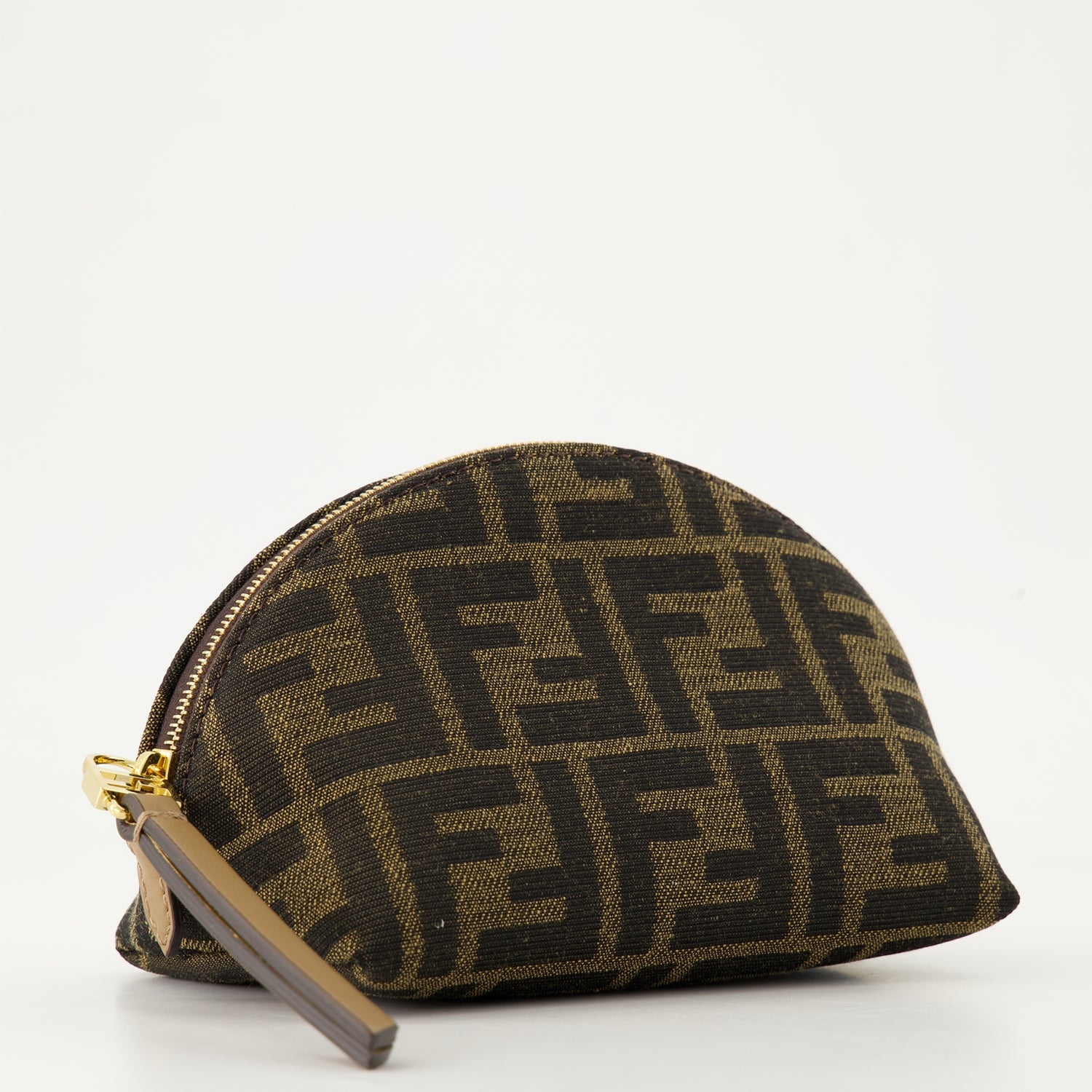 Pouches Petite trousse de toilette Baguette Fendi Brown Femme