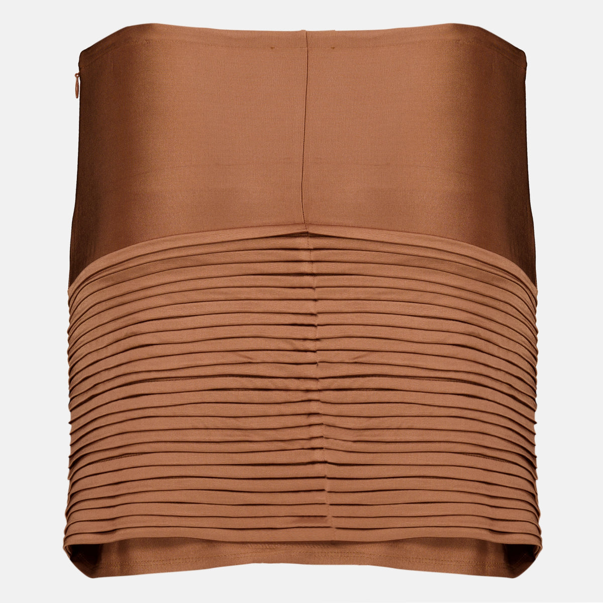 Jupes Mini jupe en satin marron Rabanne Marron Femme