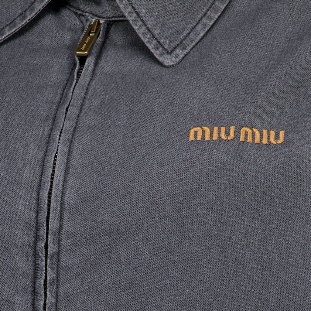 Vestes グレーシャンブレー ジャケット Miu Miu Gris Femme
