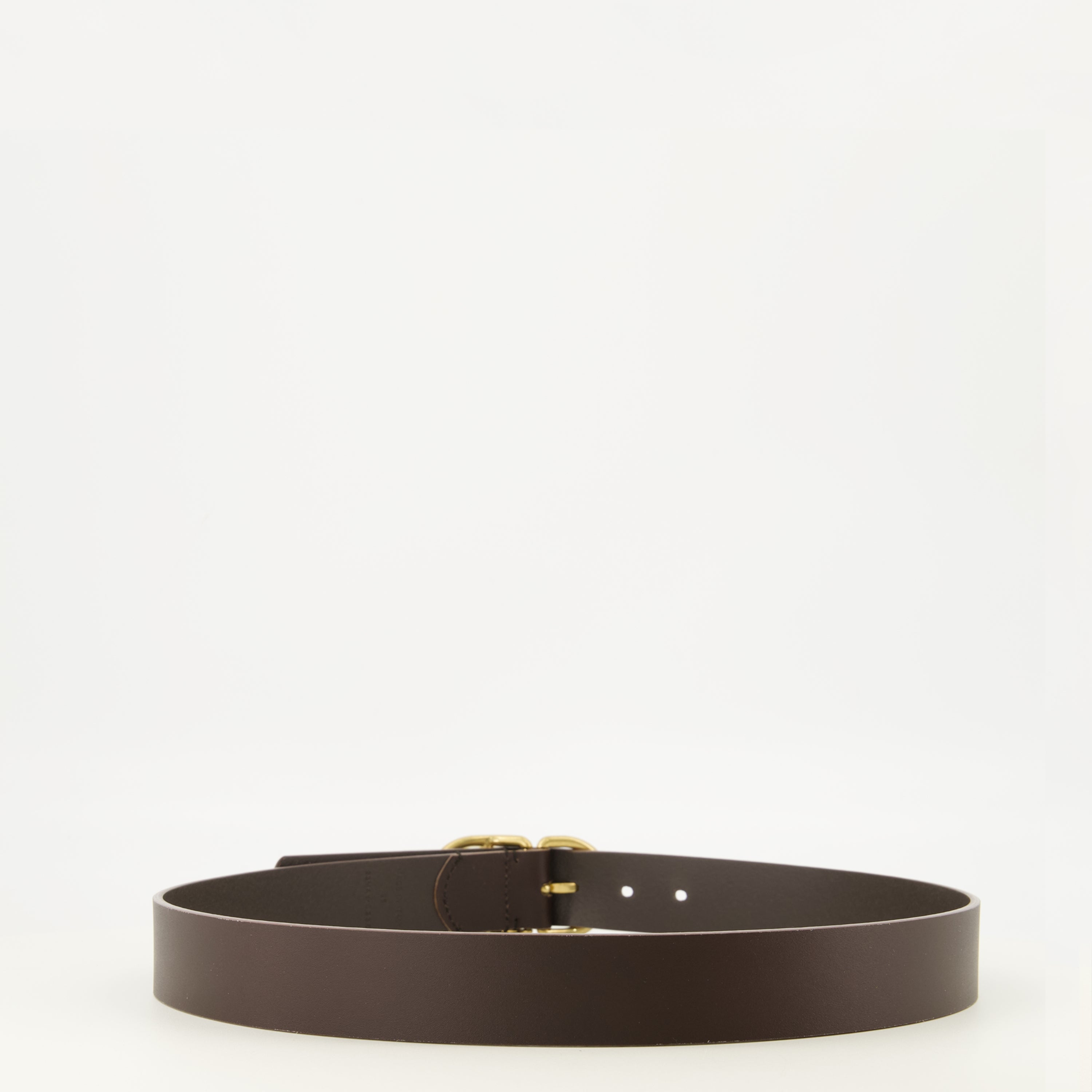 Ceintures Cinto de Couro Castanho CD Dior Marron Homme