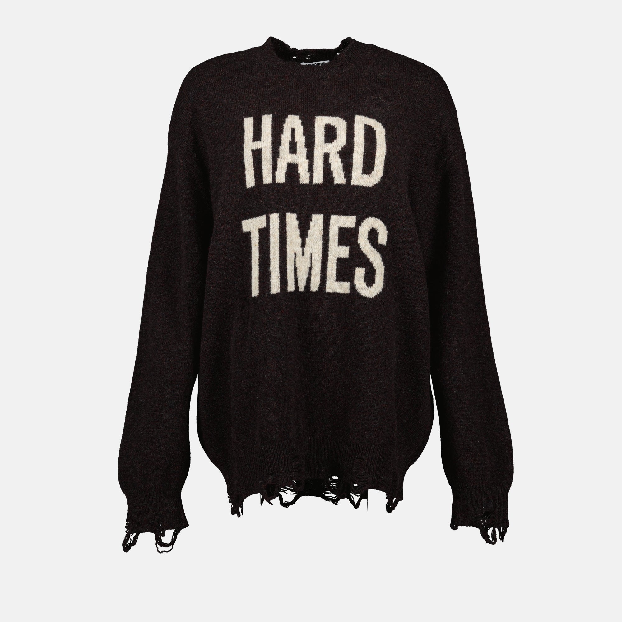 Image de l'article Pull en laine de la marque Moschino pour Femme - Saison Automne-Hiver 2025 - Vue de Face