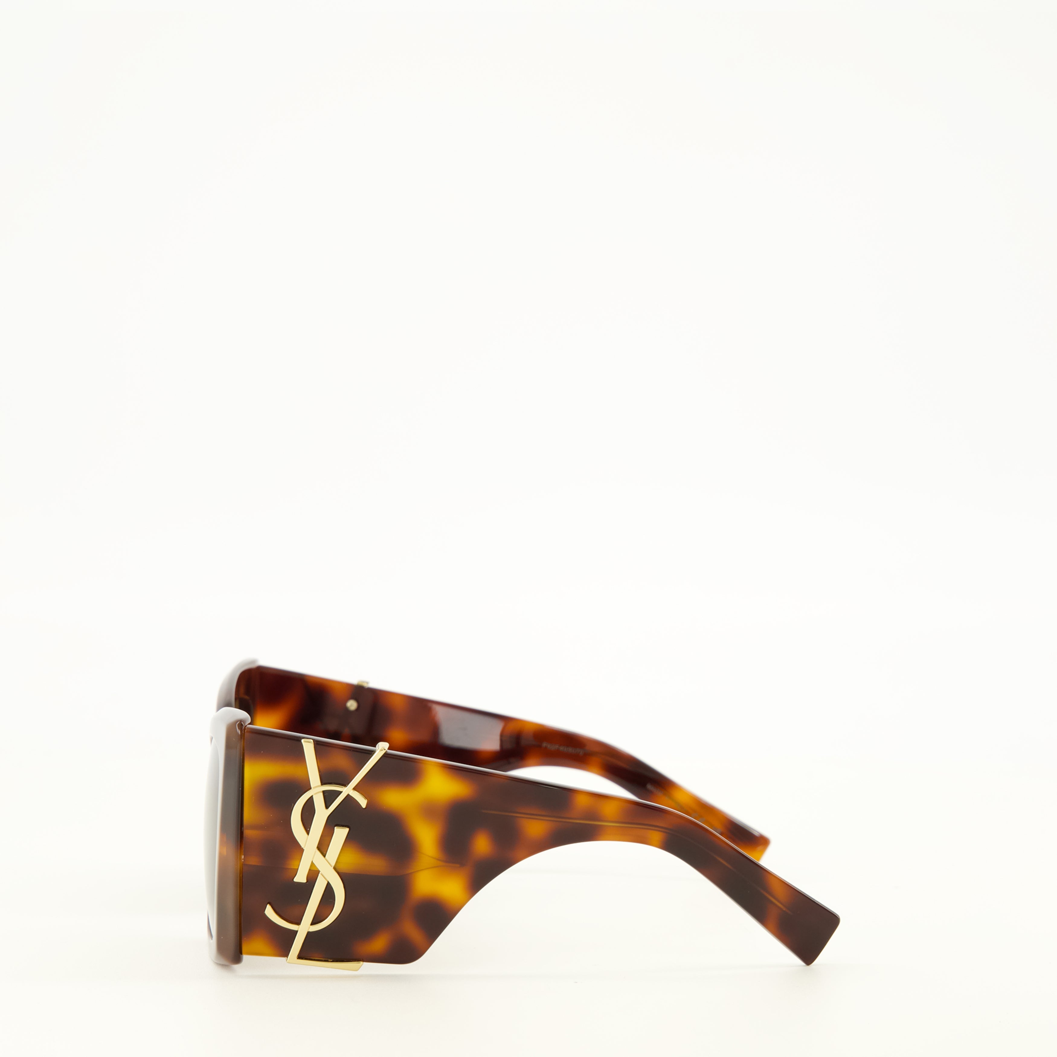 Lunettes Óculos de Sol SL M119 Blaze Saint Laurent Marron Unisexe