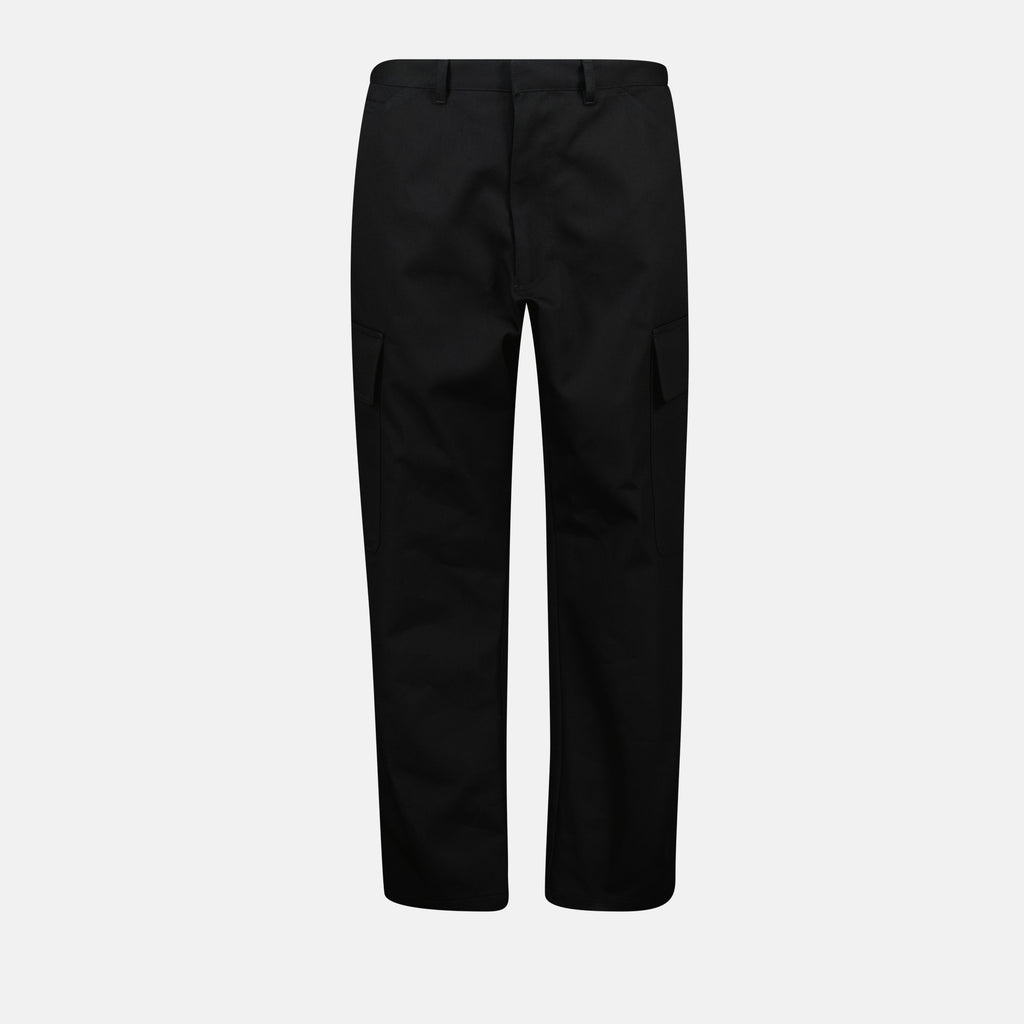 Pantalons Pantalon cargo Prada Noir Homme